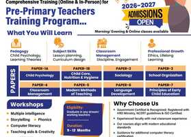 1 Yr Diploma in ECCE/N.T.T